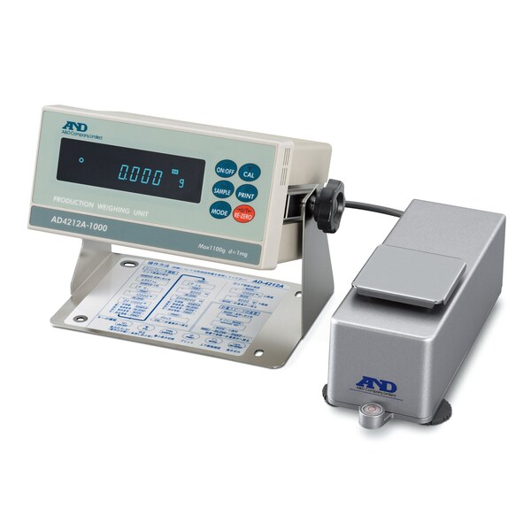 A&D High Speed Production Weighing Sensor 1100g x 0.001g AD-4212A-1000 - main