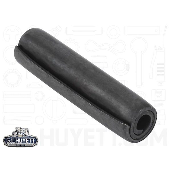 Huyett Coiled Spring Pin, Heavy Duty, High Carbon Steel, 0.500 in Dia x 2.000 in Length SPC-500-2000H - main