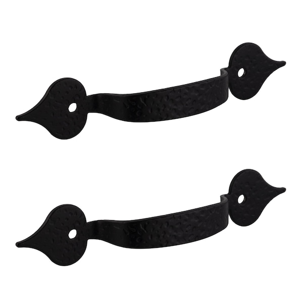Brixwell Decorative Cabinet Pull For Kitchen And Cabinet Hardware Colonial Black Pair BX2PK3401CB - main