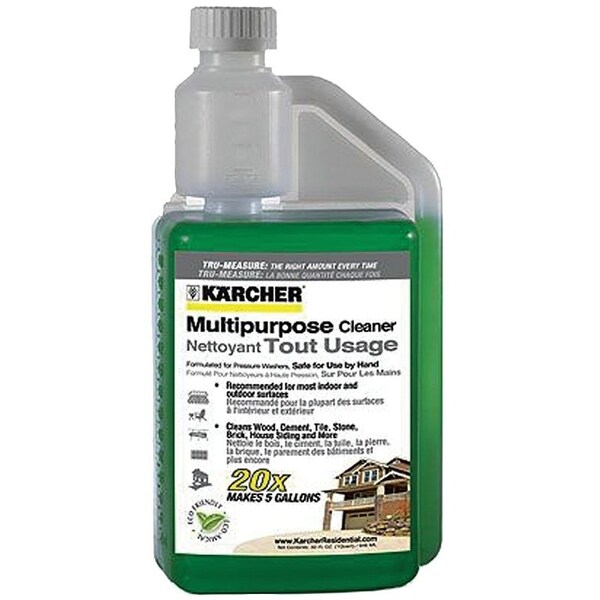Karcher Pressure Washer Detergent, Liquid, Surfactant, 1 qt 9.558-145.0/120.0 - main