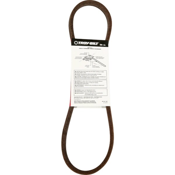Troy-Bilt 30 36 38 42 and 46'' Deck Drive Belt for 6 & 7-Speed Lawn Tractors and Mini Riders 490-501-Y087 - main