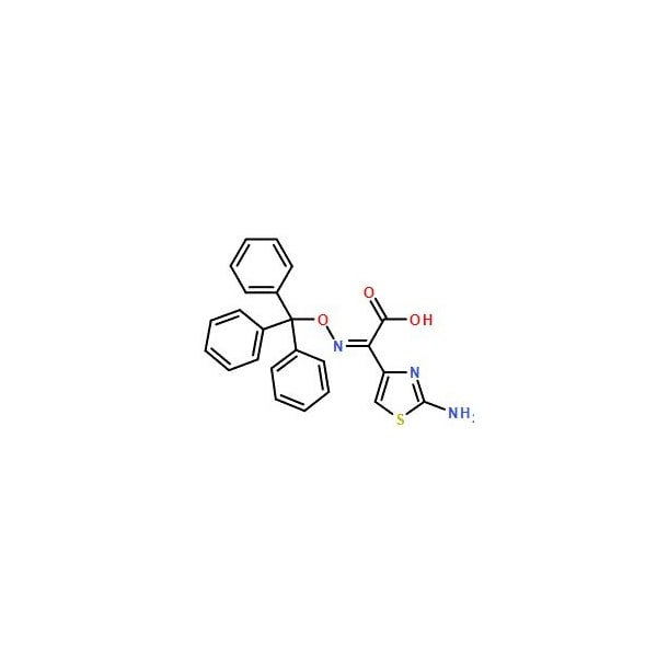 Ak Scientific (Z)-2-(2-Aminothiazol-4-yl)-2-trityloxyiminoacetic acid (1g), CAS 128438-01-7 G826-1g - main