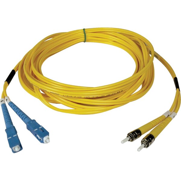 Eaton Tripp Lite Series Duplex Singlemode 9/125 Fiber Patch Cable SC/ST, 1M 3 ft. N354-01M - main