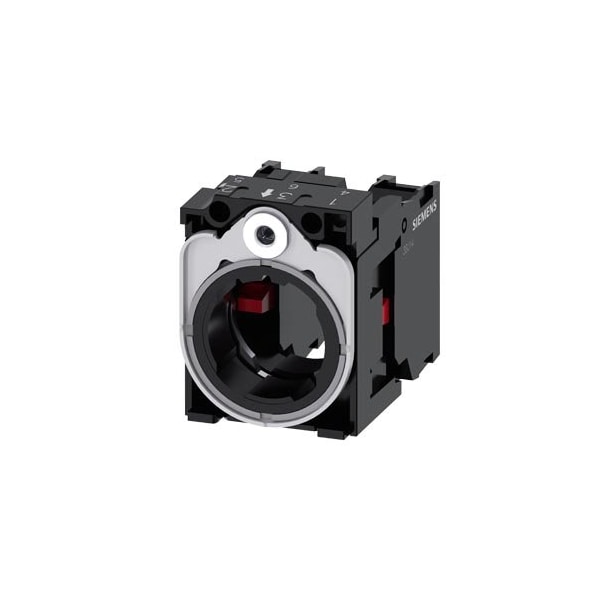 Siemens holder, universal, 3-way, plastic/metal, 1 NC, 1 NC, screw terminal 3SU1550-1AA10-1PA0 - main