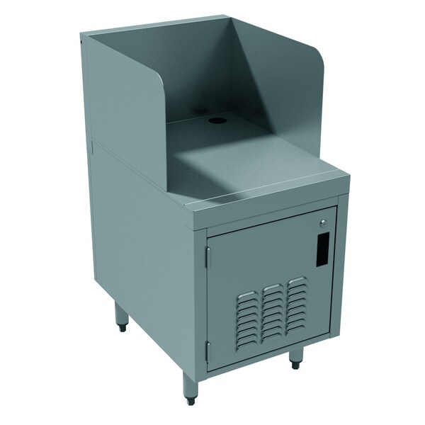 Advance Tabco Prestige Underbar Point Of Service Cabinet 18 in.W x 25 in.D x 36 in.H 25 in. working height PRPOS-18-DR - main