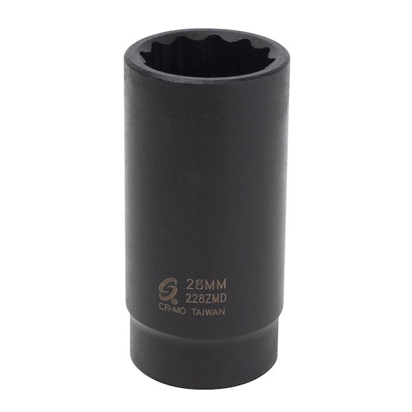 Sunex 1/2 in Drive 28Mm 12Pt Deep Impact Socket 228ZMD - main