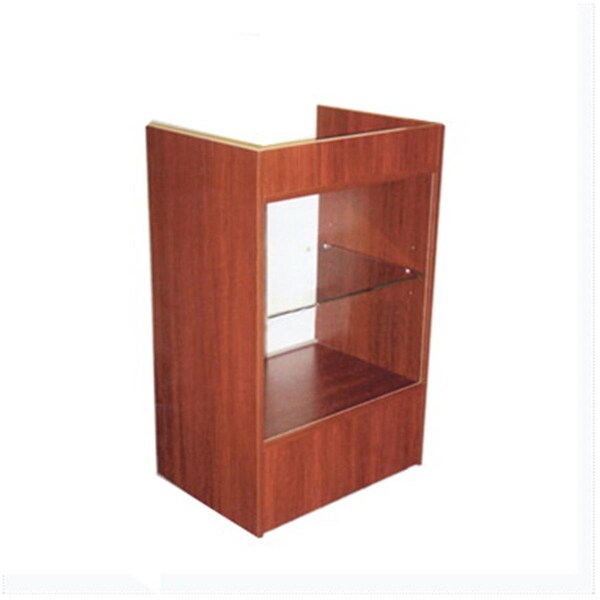 Doomsday Cash Register Stand with Glass, Cherry DO1105374 - main