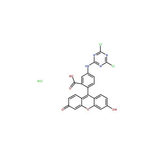 Ak Scientific 5-(4, 6-Dichloro-S-triazin-2-ylamino)fluorescein-hydrochloride (250mg), CAS 51306-35-5 5698AH-250mg - main