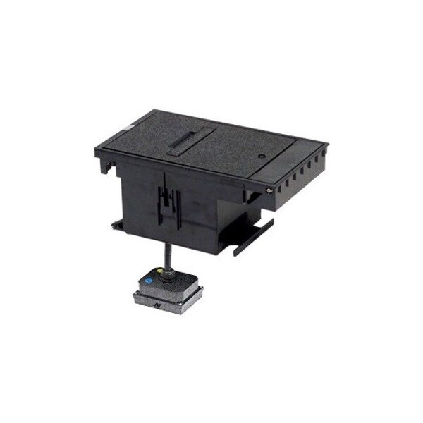 Wiremold Box Cover Assy, Outdoor, BK, L530R Recep XB814CL530BK - main