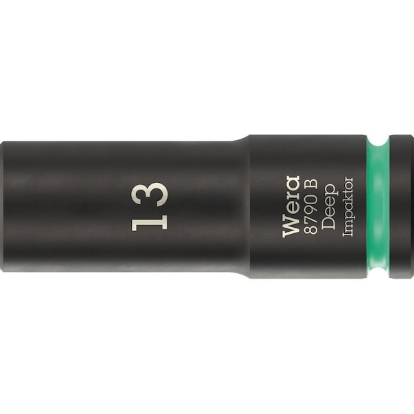 Wera 8790 B Impaktor Deep Socket with 3/8 in drive, 24 x 63 mm 5005563001 - main