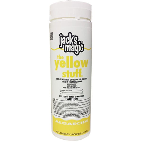 Jacks Magic The Yellow Stuff - 99 Percentage Sodium Bromide, Pail JMYELLOW25 - main