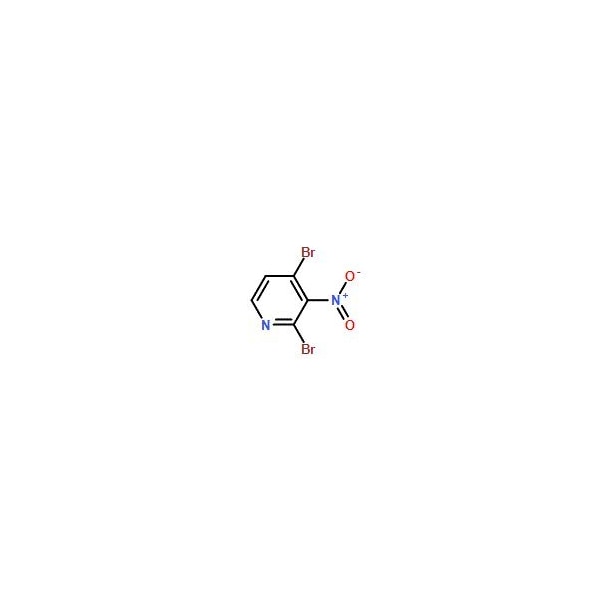 Ak Scientific 2, 4-Dibromo-3-nitropyridine (1g), CAS 121263-10-3 Y7250-1g - main