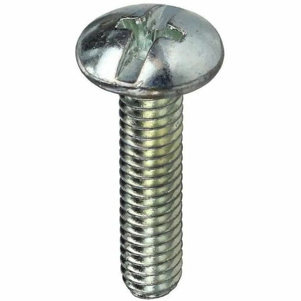 Dottie #6-32 x 1-1/2 in Combination Phillips/Slotted Truss Machine Screw, Zinc Plated Carbon Steel, 100 PK TMC632112 - main