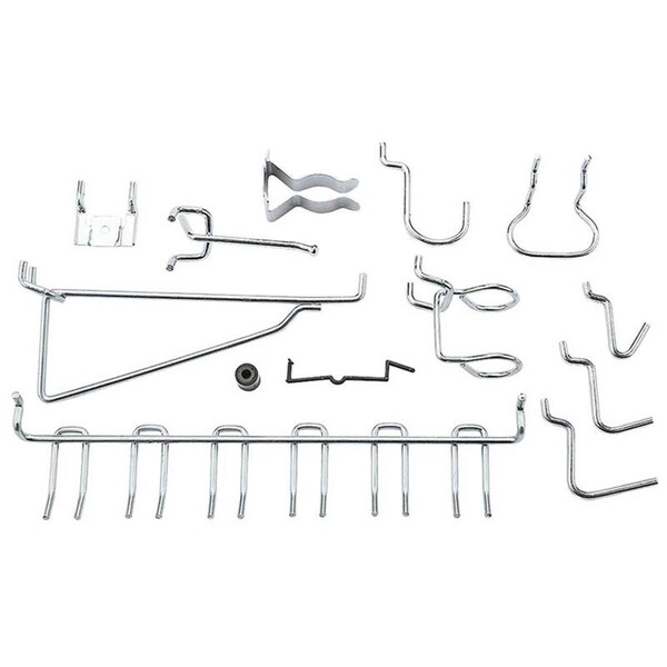 National Hardware Peg Hook Assortment Zinc Plated, N112 - 062 7180193 - main