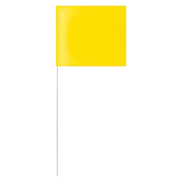 Blackburn Flag Marking Flag, Vinyl, 18 in L., 100 PK 3LVH3 - main