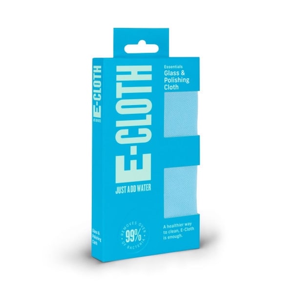 E-Cloth E-Cloth Glass and Polish Microfiber Glass and Polish Cloth 16 in. W X 20 in. L 1 pk 10603AB - main