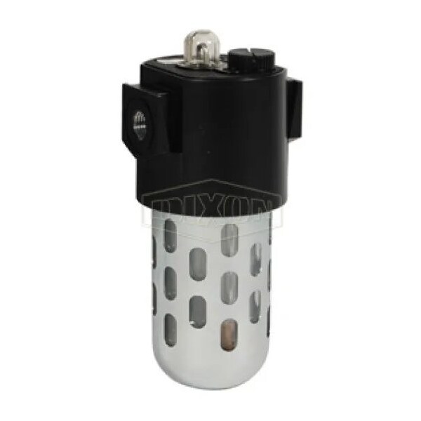 Dixon Wilkerson by EconOmist Compact Lubricator with Gauge, 3/8 in NPT/BSPP-G Port, 58.5 SCFM Flow Rate L16-03A - main