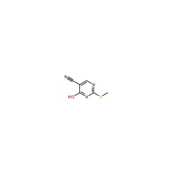 Ak Scientific 4-Hydroxy-2-(methylthio)pyrimidine-5-carbonitrile (5g), CAS 89487-99-0 Z2878-5g - main