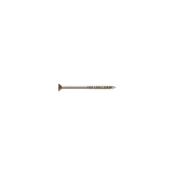 Hillman Power Pro Wood Screws, 2.5 in x #10, Exterior, Self-Drilling Star Drive, 5 lb, Stainless Steel 48627 - main
