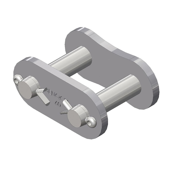 Senqcia Inspire Series SBR Single Strand Cottd Connecting Link, 60SB chain, .75P, .2 Pin 60SBCLCP - main