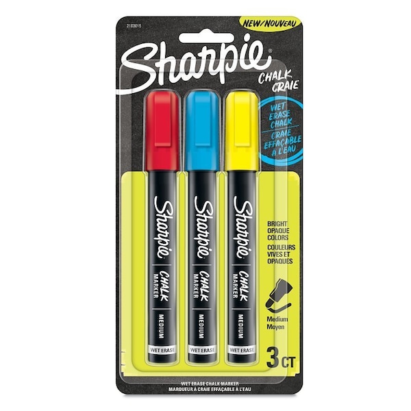 Sanford Chalk Marker Asst 3PK 2103015 - main