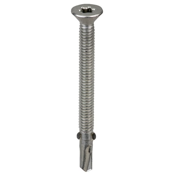 Acorn International Screw, No 12 Thread, Star Drive, Self-Tapping, Winged Point, Galvanized Steel, 250 BAG S-WM12212G250 - main