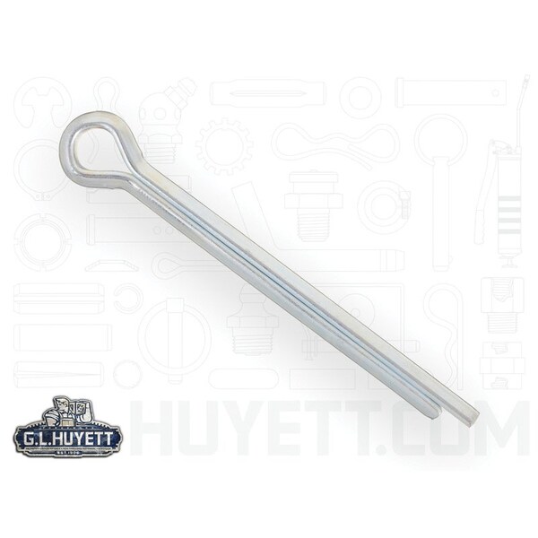 Huyett Cotter Pin, Zinc Plated Carbon Steel, 0.500 in Dia x 5.000 in Effective Length CP-500-5000 - main