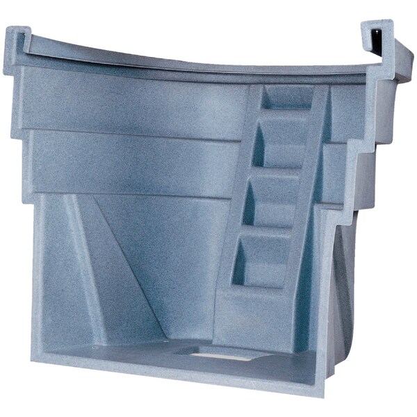 Wellcraft 60''x48'' Egress UV-Protected Polyethylene Granite Grey Window Well 20600190 - main