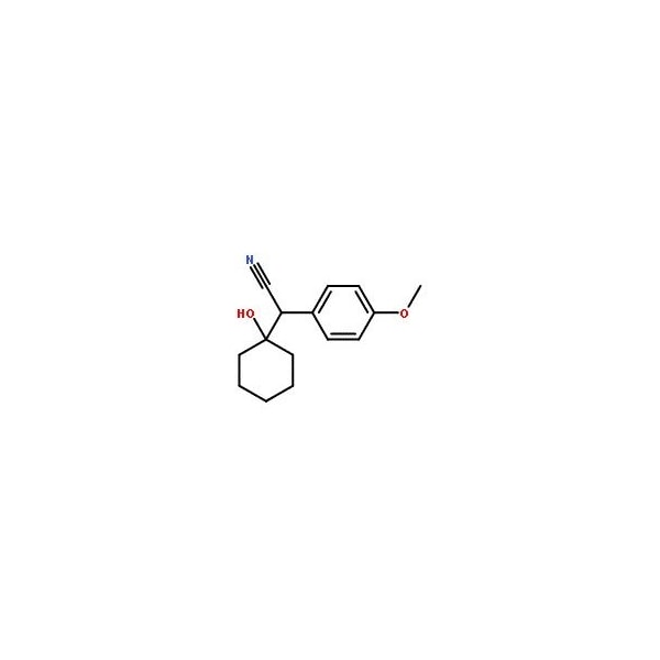 Ak Scientific 1-Hydroxycyclohexyl-4-methoxyphenyl acetonitrile (5g), CAS 93413-76-4 I124-5g - main