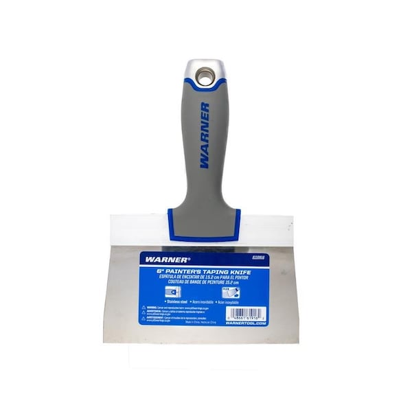 Warner Stainless Steel Taping Knife 1 in. H X 8.9 in. W X 6 in. L 6110916 - main