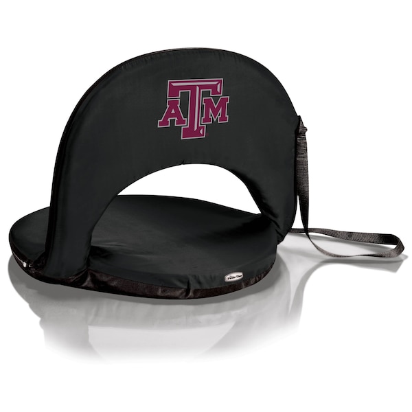 Picnic Time Family Of Brands NCAA Texas A&M Aggies Oniva Stadium Seat - Reclining Bleacher Seat with Back Support 626-00-179-564-0 - main