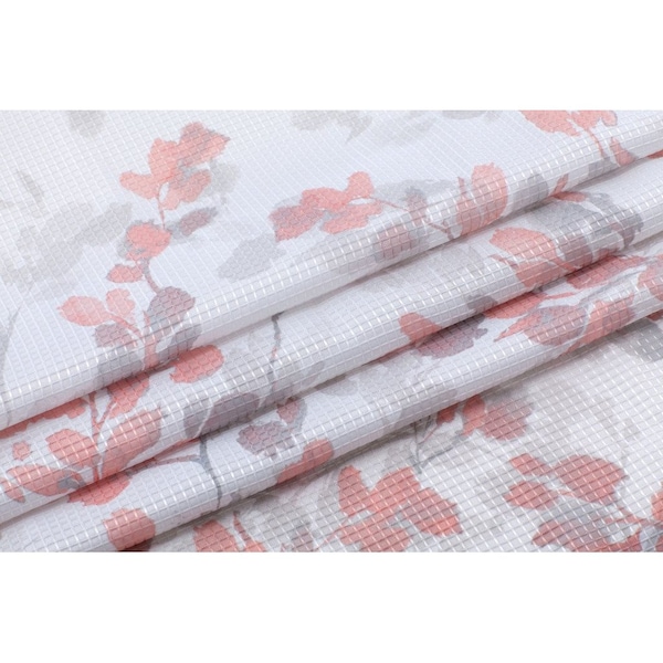 Homeroots Printed Waffle Shower Curtain 484050 - main