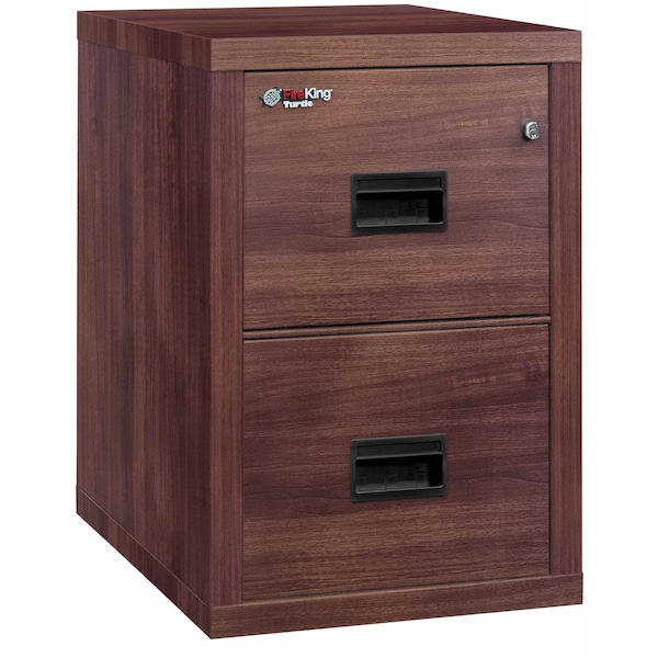 Fireking 2 Drawer, 1 Hr Fire & impact rated, 22" depth, Ltr/Lgl Light Walnut 2R1822-CLW - main