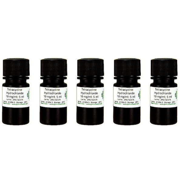 Zymo Tetracycline Hydrochloride Solution - Reagent Grade, 25 ml 5 x 5 ml ZA1004-25 - main