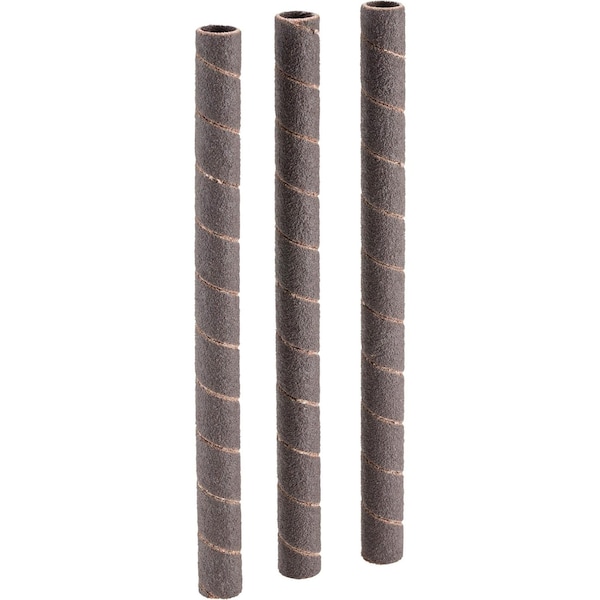 Woodstock 3/8" Dia. x 6" A/O Hard Sanding Sleeve, 100 Grit, 3PK D1407 - main