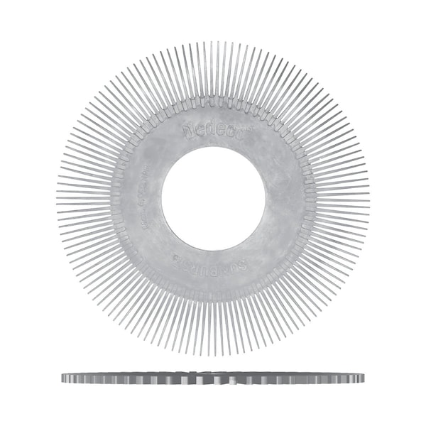 Dedeco SUNBURST 6'' TS DISCS WHITE 120 GRIT (A/O), 40PK 2448 - main