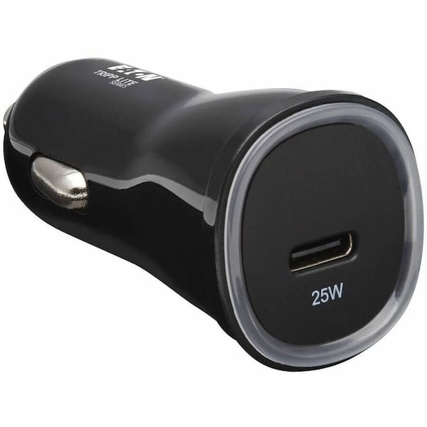 Tripp Lite Eaton Tripp Lite Series USB Car Charger - 25W PD Charging, USB-C, Black U280-C01-25-1B - main
