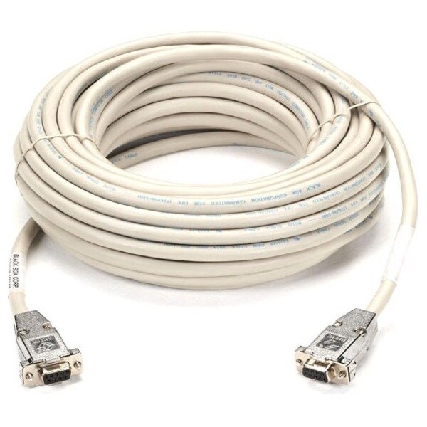 Black Box Black Box RS-232 Null Modem Cable, DB9 RS-232 Female to DB9 RS-232 Female, 6 ft EYN257T-0006-FF - main