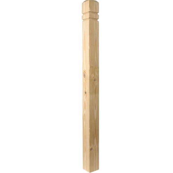 Vortex 4 x 4 x 54 in. Double V-Groove Newel Post VO2630082 - main
