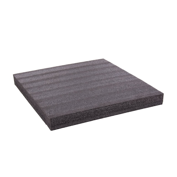 5S Supplies ECONO FOAM Black 24in x 24in Tool Box Layered Foam Inserts. Perfect for Kaizen Projects - (57MM). ECONO-2X2-BLACK-57MM - main