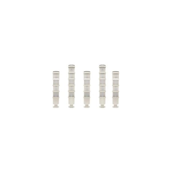 Edwards Signaling Stacklight Warning Light, 24V AC, 24V DC, Amber, 70 mm Dia., 3 1/8 in Height, LED 270CLEDMA24AD - main