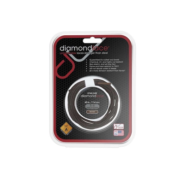 Diamond Performance Diamondlace 45-In. Brown Fire Resistant DL045BRO.DIA - main