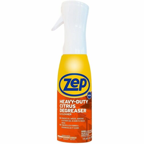 Zep Heavy-Duty Citrus Degreaser and Cleaner, 16 oz Spray Bottle, 6PK ZUCIT20 - main