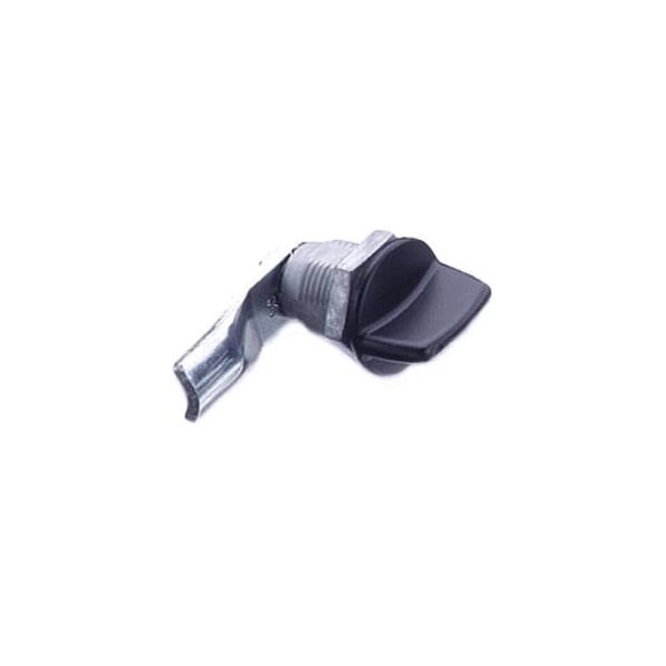 Southco Quarter-Turn Cam Latch, Tall wing, 14mm .55 in Grip, Not Sealed, Zinc Alloy, Powder Coat, Black E5-2-125-040 - main