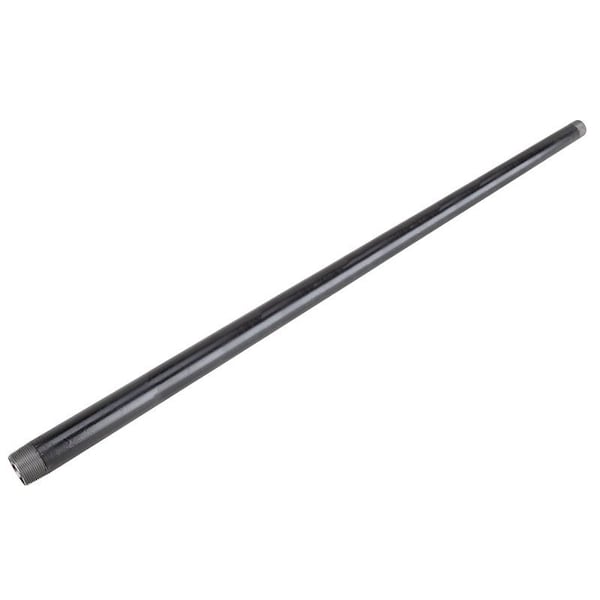 B & K Southland Ready Cut Pipe, 1-1/4 in, 60 in L, MIP, SCH 40 Schedule, Steel 586-600HC - main