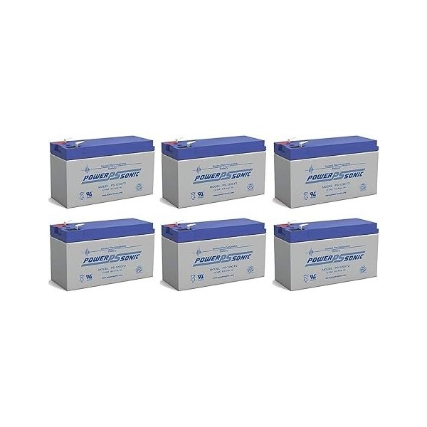 Power-Sonic Power Sonic PS-1290F2 - 12V 9Ah Rechargeable Sealed Lead Acid (SLA) Battery PS-1290 F2 - main