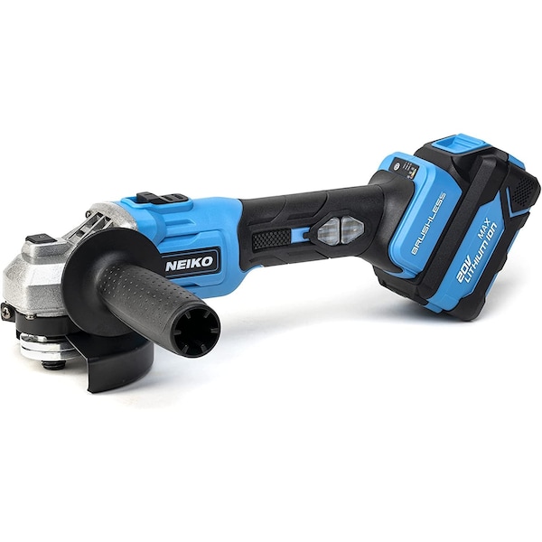 Neiko Cordless Angle Grinder, 4 1/2-Inch with Variable Speed, 20V 4.0A Li-ion Rechargeable Battery 10881A - main