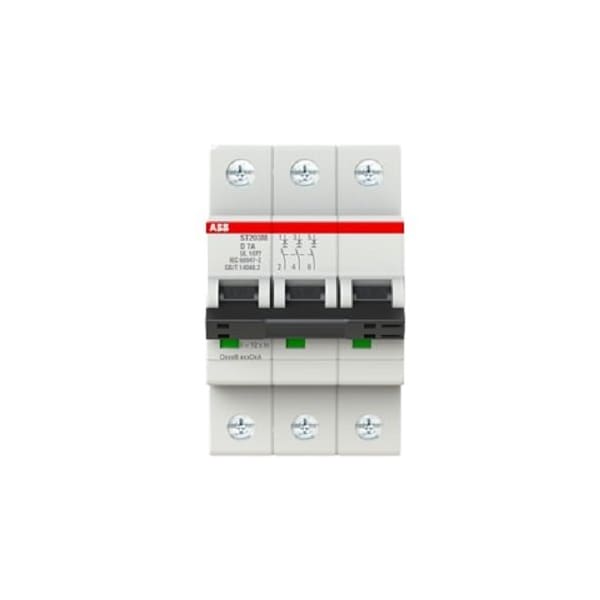 Abb Miniature Circuit Breaker - ST200M - 3P - 7 A - D ST203M-D7 - main