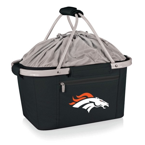 Picnic Time Family Of Brands NFL Denver Broncos - Metro Basket Collapsible Cooler Tote 645-00-175-104-2 - main