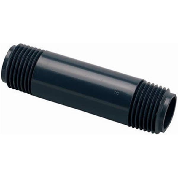 Orbit 38084 0.50 x 4 in. Molded Gray Schedule 80 PVC Riser 287422 - main